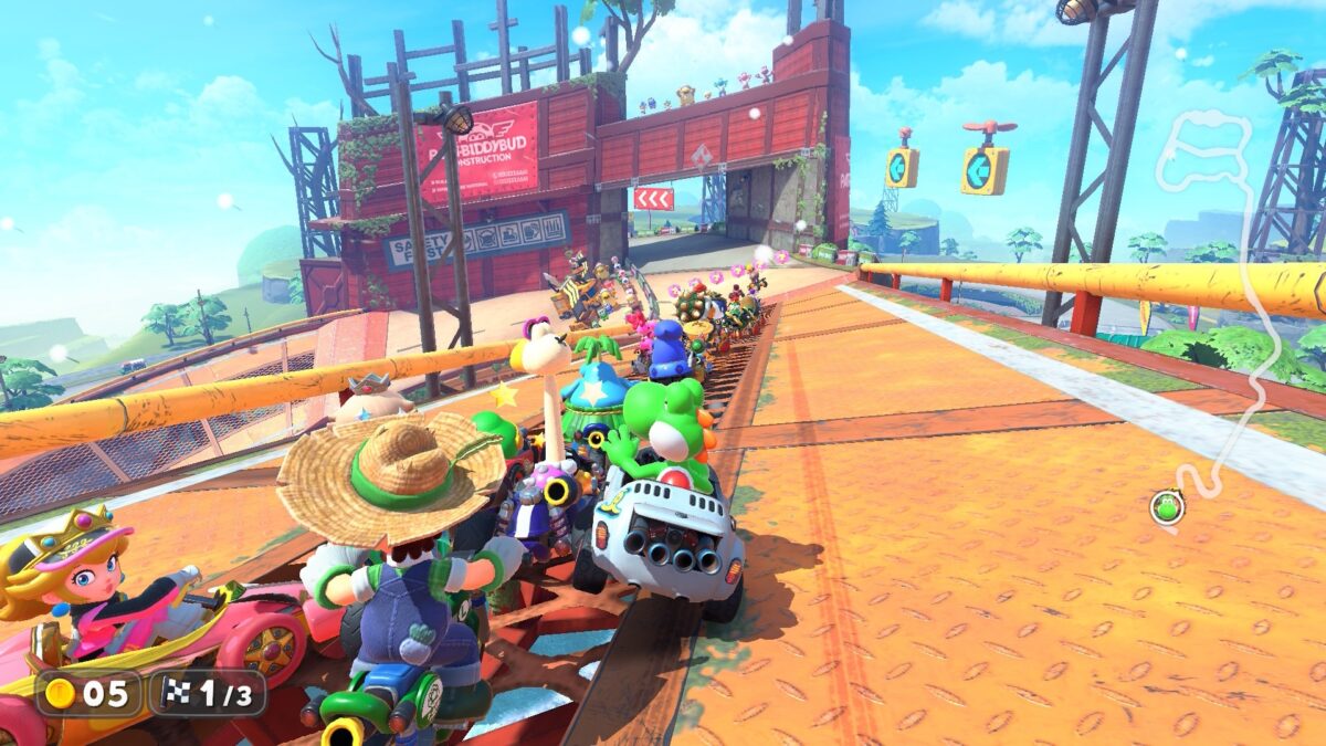 マリオカート　ワールド　大混雑